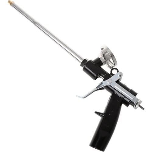 Professional Plastic Metal Polyurethane Manual Foam Expanding Spray Gun For Glass Sealant