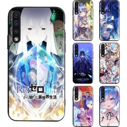 Re Zero Season 2 Phone Case For Samsung A71 A51 A31 A11 A21S A20e A70 A50 A40 A10 A20 S A12 A32 A42 A52 A72