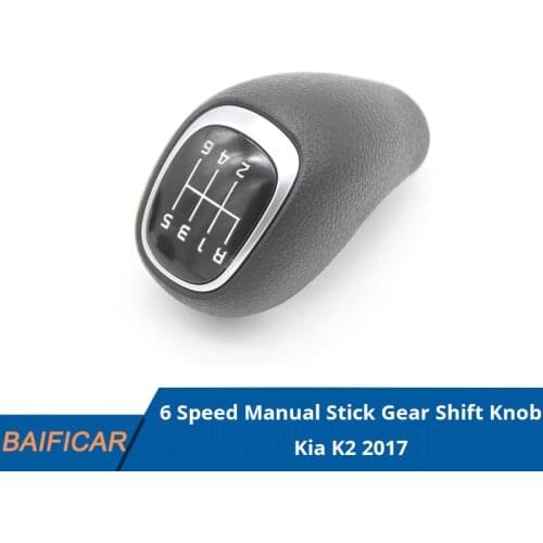 Baificar Brand New Genuine 6 Speed Manual Stick Gear Shift Knob For Kia K2 2017