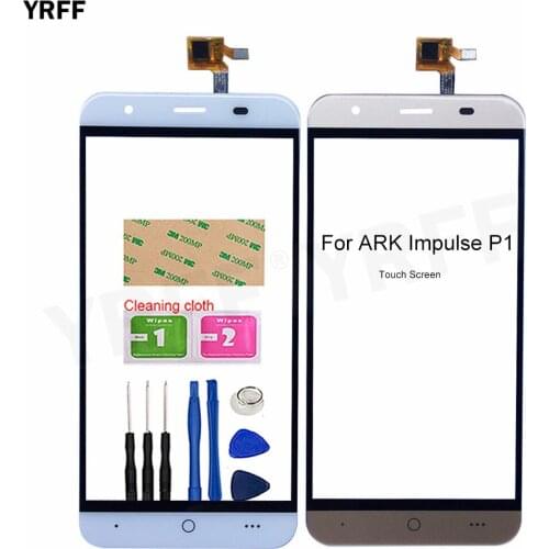 For ARK Impulse P1 Touch Screen Digitizer Front Outer Glass Sensor Panel Repair Parts