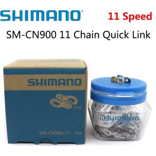 SHIMANO SM CN900 11 Speed Bike Chain Quick Link Connector for 11S Chains Compatible with HG-X Quick Link Connector