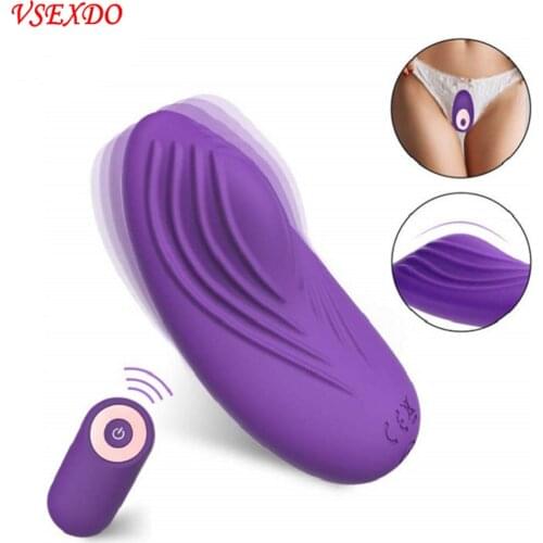 VSEXDO Wearable Vibrating Egg Female Vibrator Panties Clitoris Stimulator Wireless Remote Vaginal G-spot Adult Sex Toy For Women