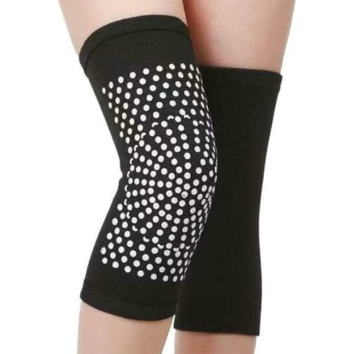 1pair S/M/L Self Heating Support Knee Pads Knee Brace Warm For Arthritis Joint Pain Relief And Injury Recovery Protect The Knee