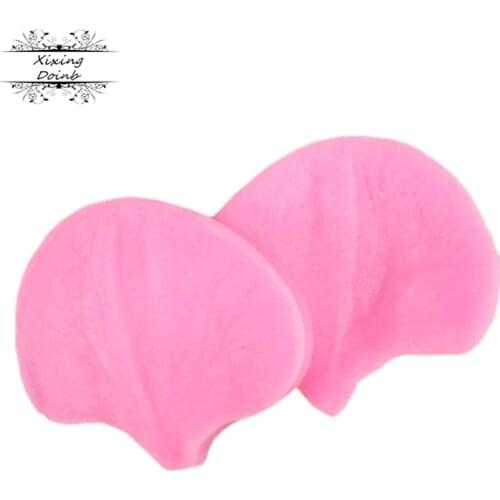 2Pcs Orchid shape silicone soft candy mold cake decorating tool candy chocolate Soft Candy Mold