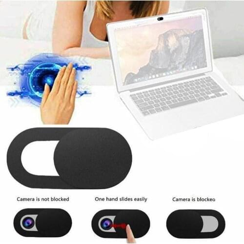 5PCS WebCam Cover Shutter Magnet Slider Plastic For iphone Laptop Camera Web PC Tablet Smartphone Universal Privacy Sticker