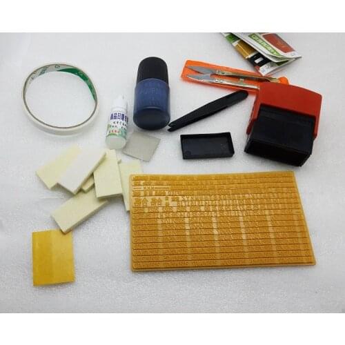 New A4 Manual date stamp stamping date machine Printer production date code coding tools For Cosmetic food bottle cap