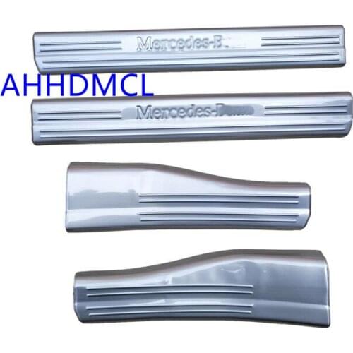 Car Welcome Pedal Threshold Strip Door Sill Strip For GLA 2015 2016 2017 2018 2019 2020