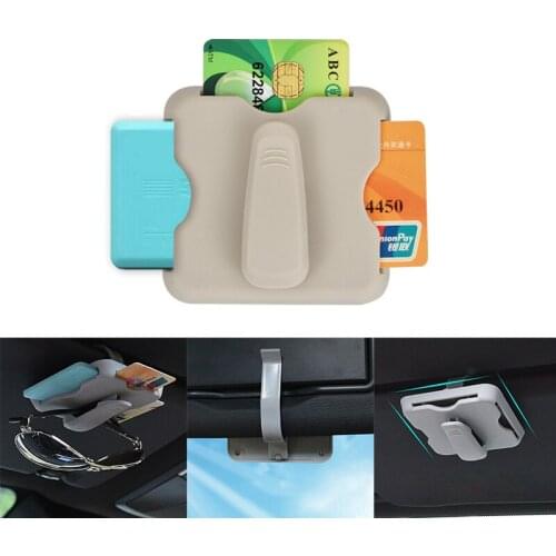 Car Sun Visor Clip Auto Sunglasses Card Holder For Mazda CX-3 CX-5 CX-7 CX-9 CX3 CX5 CX7 CX9 GG GH GJ GL Sedan Hatch