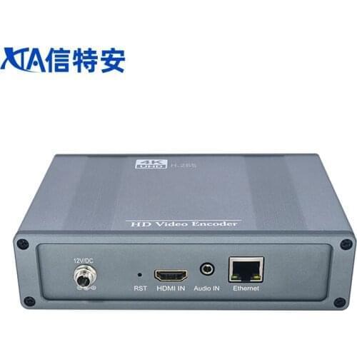 Ultra HD encoder audio and video encoder HDMI network platform live streaming push audio input support SD card and USB interface
