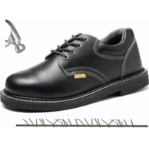 Indestructible Safety Shoes Men Steel Toe Shoes Work Sneakers Men Puncture Proof Work Shoes Lightweight Waterproof Work Boots