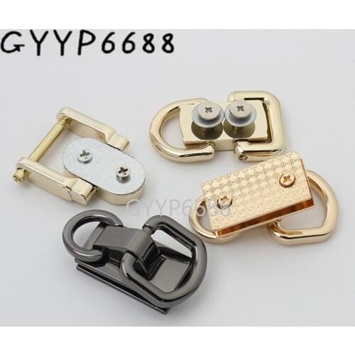 10-30pcs alloy high quality durable bag hanger for chain purse strap connect double head clasp purse hardware
