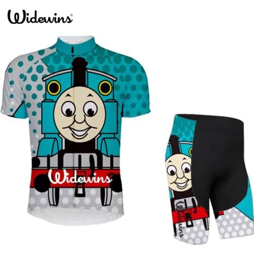 2017 NEW blue Short Sleeve Race Jersey widewins Cycling jersey TEAM cycling clothing cycling wear Train 5888