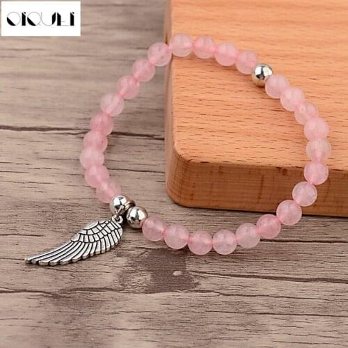 OIQUEI Pink Bracelets
