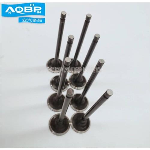 Cars intake exhuast systems for JAC S5 engine intake& exhaust valve sets 1003201/202GA (1set=16pcs)