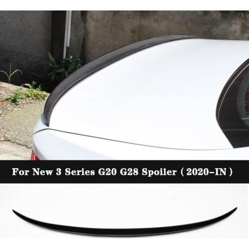 M Style Carbon fiber Spoiler For BMW 3 Series G20 G28 320d 330i M340i 2020