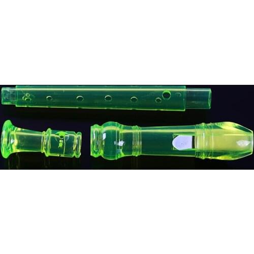 6-Hole Mini Long Whistle Children Early Education TransparentCreative Baby Playing Musical Instruments Music Toy Gift