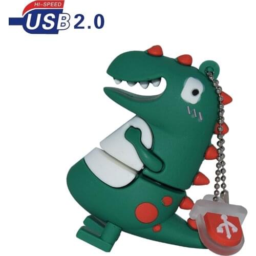 USB Flash Pen Drive Cartoon Animals Usb flash drive 64gb 32gb16gb 8gb 4gb Cute cartoon usb 2.0 stick pen drive 128gb flash drive
