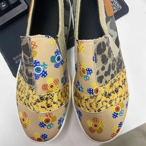 Womens Flat Casual Denim Canvas Loafers Espadrilles Autumn Female Shoes Platform 2020 Breathable Tassel Footwear For Girls New