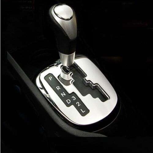 2pc for KIA K2 2011-2016 AT / MT Stainless steel Gear box Stand head decorate strip