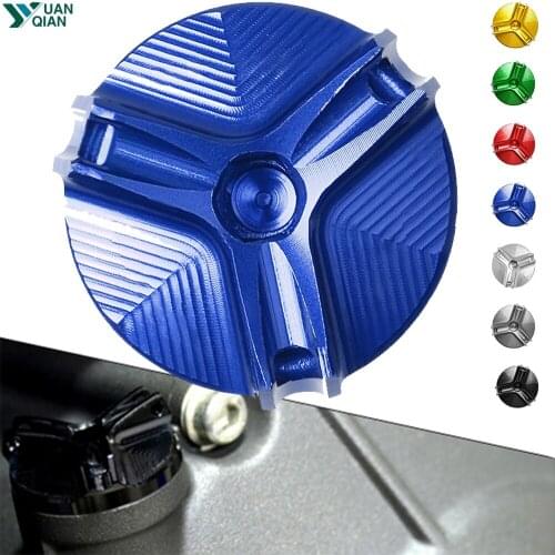 Motorcycle accessories M20*2.5 Engine Oil Filter Cup Plug Cover Screw For Suzuki BANDIT1250/S/F 2006 2007 2008 2009 2010-2015