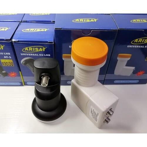 ARISAT AT-1 ,AT-2 Best Signal digital HD Universal KU Band Single LNB ,Twin LNB High Gain Low noise satellite Dish LNB