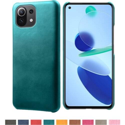 For Xiaomi Mi 11 Lite 5G Ultra Poco F3 X3 NFC M3 11X 11i Coque Luxury Slim Vegan Leather Case For Redmi Note 10 Pro Max 10S Capa