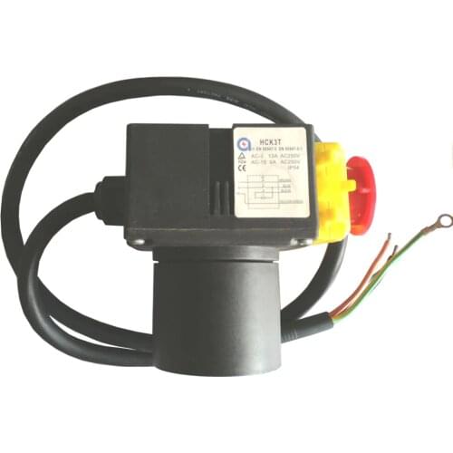 HCK3T 250V 16(13) A Industrial Electromagnetic Pushbutton Switch Push Button Switches for Wood Splitter Cutter