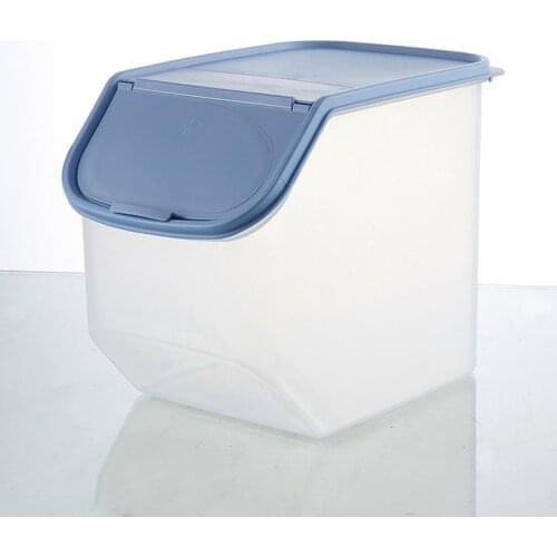 Household Use Kitchen Storage Organizer Dried Food Storage Sealed Box Rice Bin Bean Grain Container Organizer