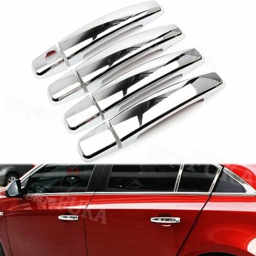 Chrome ABS Car Side Door Handle Cover Trim Molding For Chevrolet Cruze Buick Regal