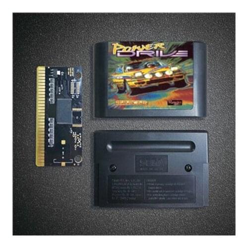 Power Drive - 16 Bit MD Game Card for Sega Megadrive Genesis Video Game Console Cartridge