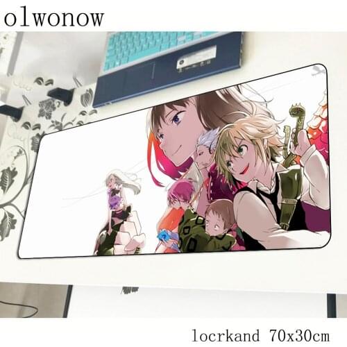 Locked edge Japanese Anime Nanatsu No Taizai Customized laptop Gaming small mouse pad Size for 700x300x2mm Gaming Mousepads