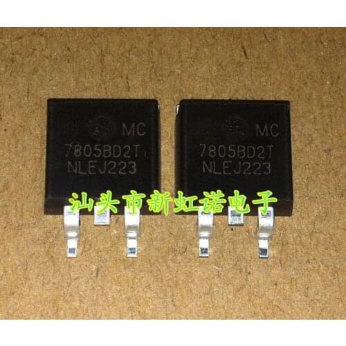 5Pcs/Lot New Original MC7805BD2T Triode Integrated Circuit Good Quality In Stock