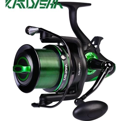 KATYUSHA Fishing Reel 4.7:1 Spinning Reel 11-21KG Max Drag Carbon Fiber Drag System Saltwater Reel 7000-10000 Series Sea Fishing