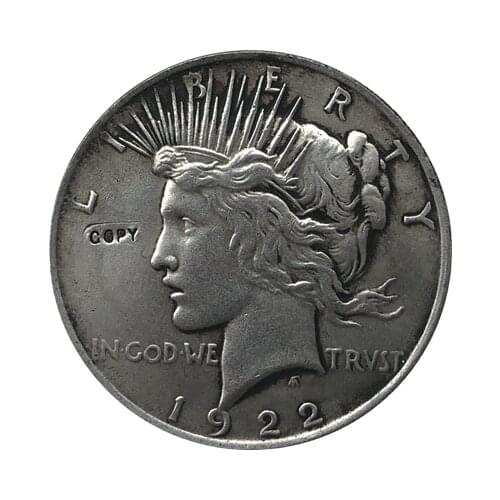 1922-D Peace Dollar COIN COPY