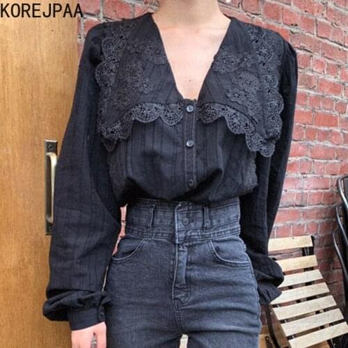 Korejpaa Women's Big Shirts