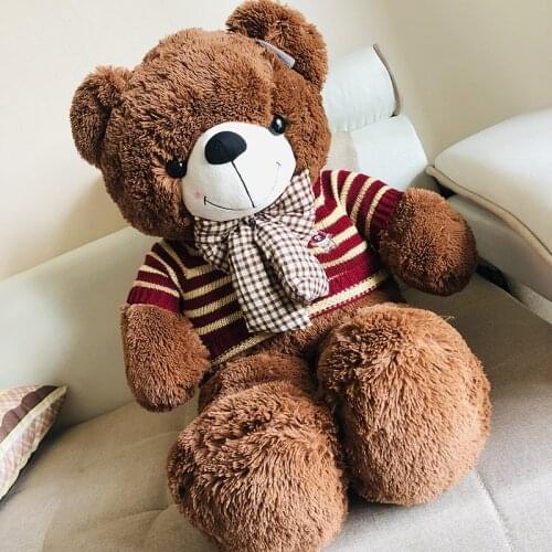 Stuffed Animals Plush Toy 100cm Teddy Bear Plush Doll Home Decoration Ornaments Women Favorite Birthday Gifts Wholesale