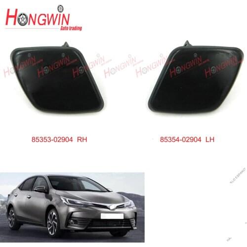 Headlight Headlamp Washer Nozzle Jet Cap Cover Left / Right For Toyota Corolla 2013 2014 2015 2016 2017 8535402904 8535302904