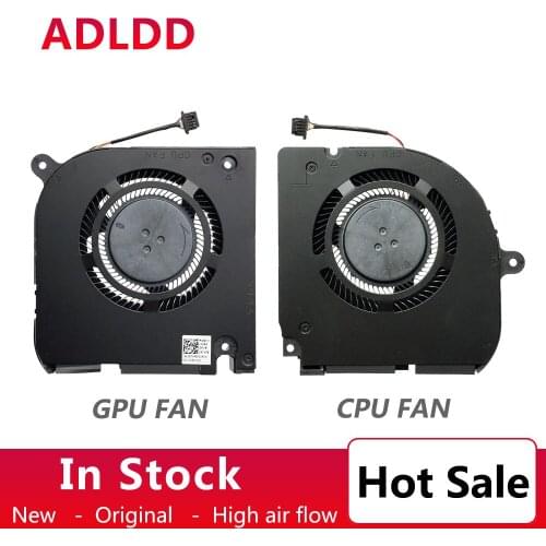 New CPU cooling fan for Dell G7 7500 2020 model MG80081V1-C010-S9A MG75080V1-C010-S9A DC5V 4PIN DP/N 08THFX 00XPY2