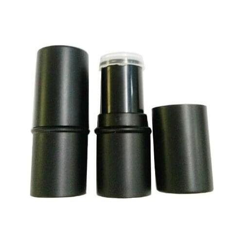 Wholesale Black Round Empty Cosmetic tube Refillable DIY Makeup powder tube Cosmetic Tool Blush sticks tube