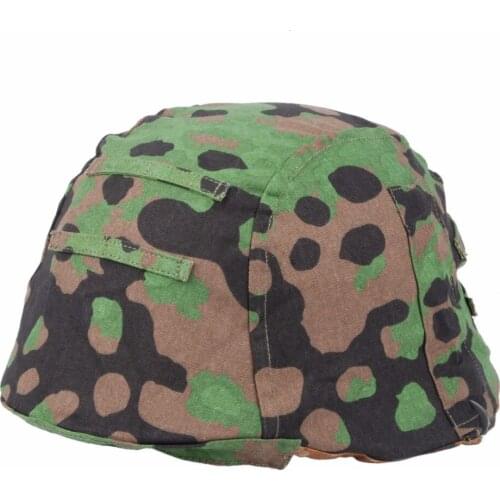 WWII GERMAN ARMY PLANE TREE CAMO M35 REVERSIBLE HELMET COVER High Quality Field Equipment WW2 Reproduction 5605101