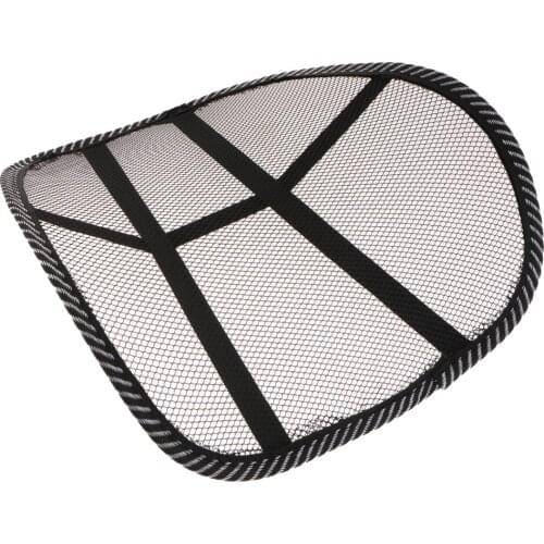 Car Truck Home Office Mesh Backrest Back Lumbar Support Seat Cushion