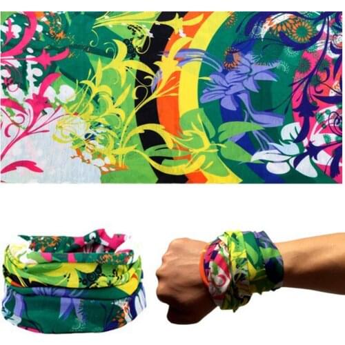 Unisex Seamless Outdoor Cycling Face Protection Neck Scarf Headband Bandanas