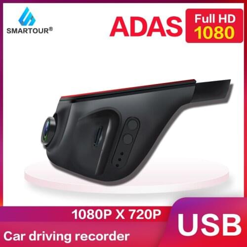Smartour Dash Cam USB Car DVR Driving Video Recorder HD 1080P Dash Camera for Android Car Accessories Car DVR Recorder
