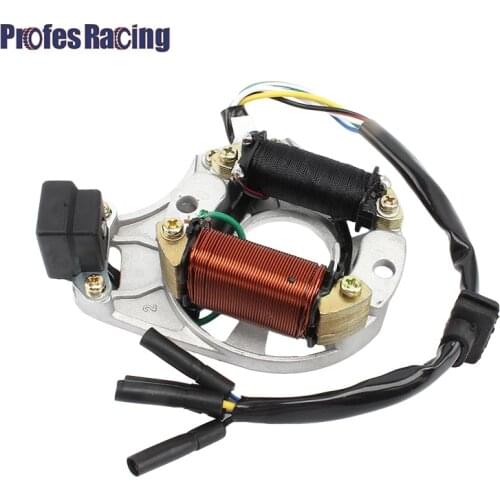 High Quality Motorcycle Generator Stator Coil Magnet Motor For ZS Lifan Loncin 70CC-125CC Engines Pit Dirt Bike