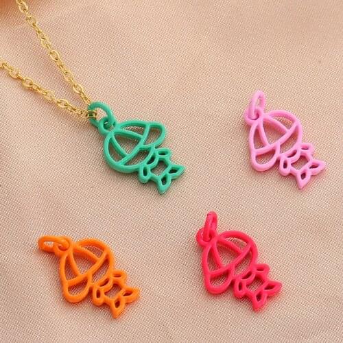 2021 New Korean Version Of The Trend Of Simple Hollow Necklace For Woman Fashion Hip Hop Unique Pendant Gift
