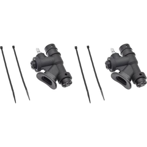 2Pcs/Set Scuba Diving Dive Universal 45 Degree BCD Power Inflator Buoyancy Compensator Handle with Standard Connection