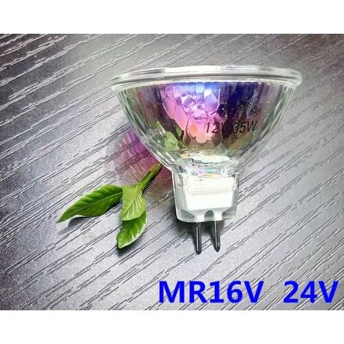 4pcs/lot halogen spotlight mr16 24v 10w/20w/35w/50w/70w/100w halogen bulb mr16 24v 100w 24v mr16 20w
