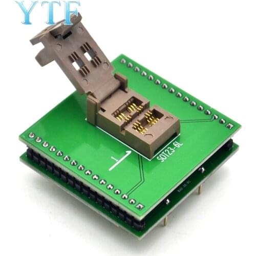 SOT23-3 SOT23-5 SOT23-6 IC Burner Holder Adapter Plug-in Chip Test Stand