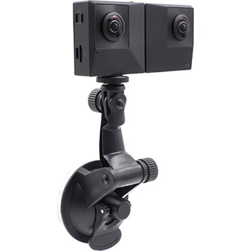 Car Glass Suction Cup Holder for Insta360 ONE X2 180° Adjustable Desktop Stand Mount Bracket for Insta360 ONE X2/EVO Camera
