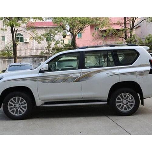 For TOYOTA PRADO 2700 2018 car Body color decorate sticker